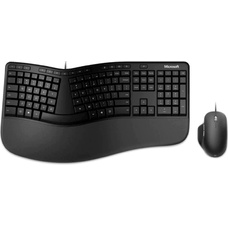 Клавиатура + мышь Microsoft Ergonomic Keyboard & Mouse (Цвет: Black)