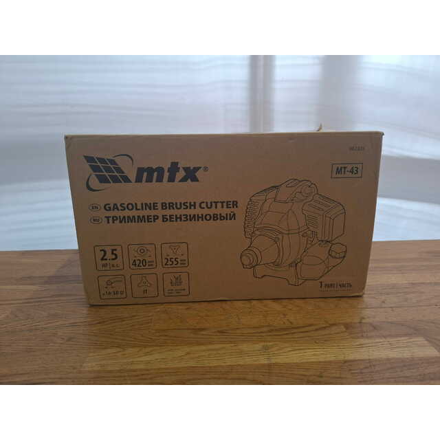 Триммер бензиновый MTX MT-43 (Цвет: Red / Black) Триммер бензиновый MTX MT-43 (Цвет: Red / Black)