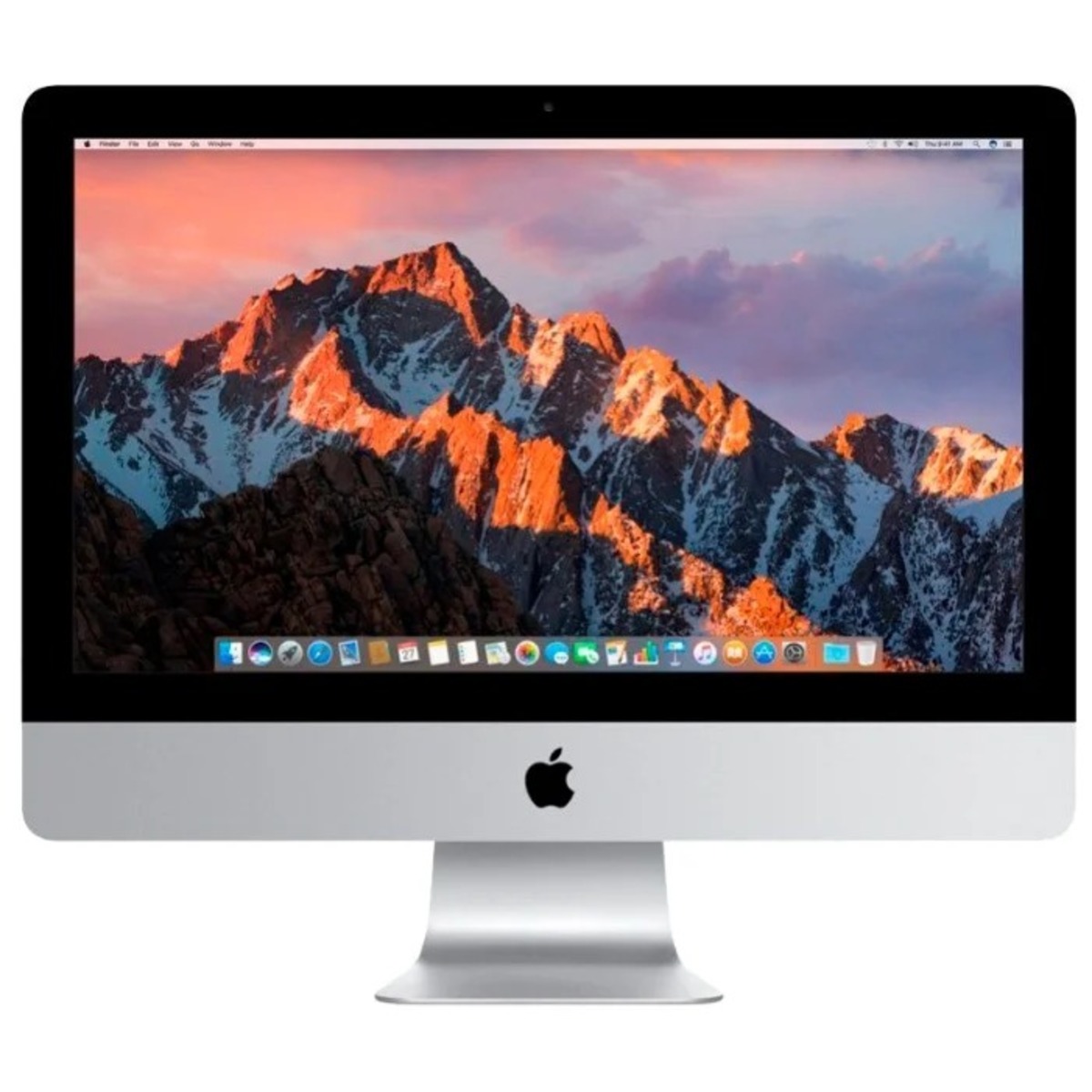 Моноблок Apple iMac Z14800067 21.5 4K i5 8500 (3)/8Gb/SSD256Gb/Pro 560X 4Gb/CR/macOS/GbitEth/WiFi/BT/клавиатура/мышь/Cam/серебристый 4096x2304