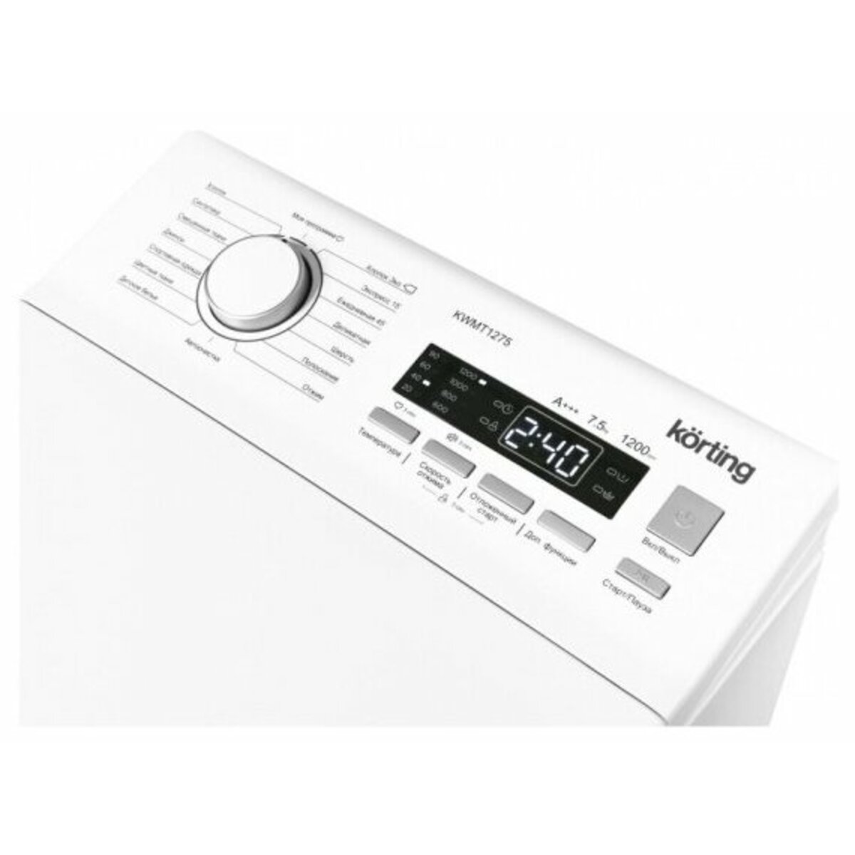 Стиральная машина Korting KWMT 1275 I (Цвет: White)