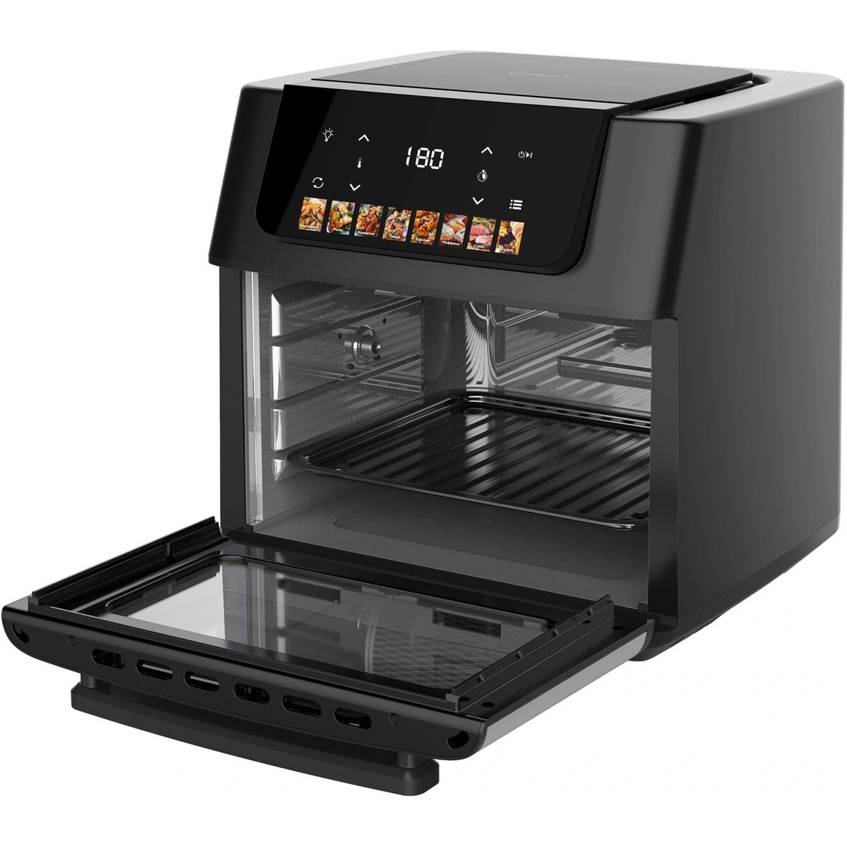 Аэрогриль Vitek VT-AF8801, черный