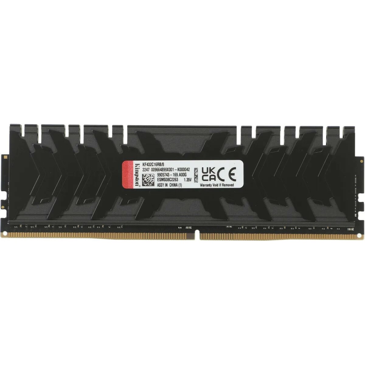 Память DDR4 8Gb 3200MHz Kingston KF432C16RB/8