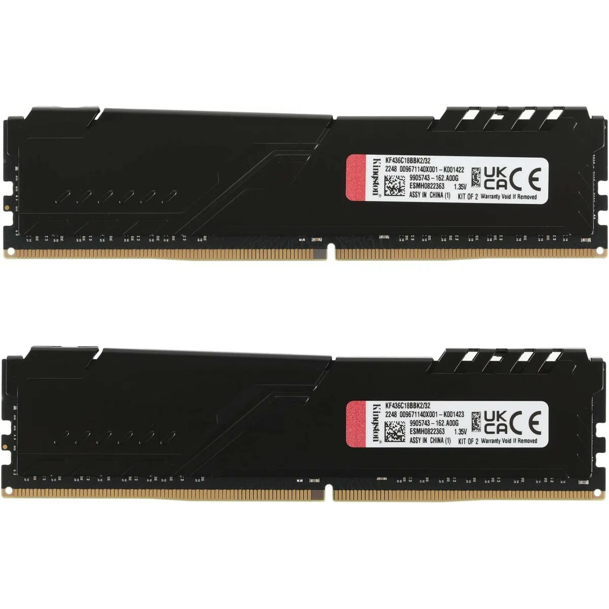 Память DDR4 2x16Gb 3600MHz Kingston KF436C18BBK2/32