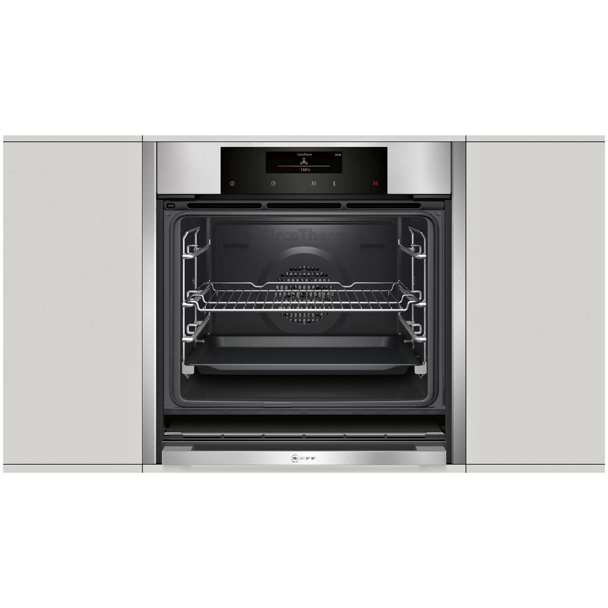 Духовой шкаф NEFF B56CT64N0 (Цвет: Silver)