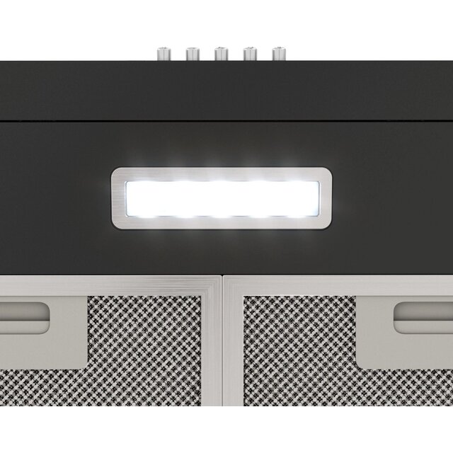 Вытяжка козырьковая Elikor Eco ONE 50 BK, черный 