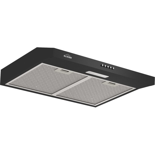Вытяжка козырьковая Elikor Eco ONE 60 BK, черный 