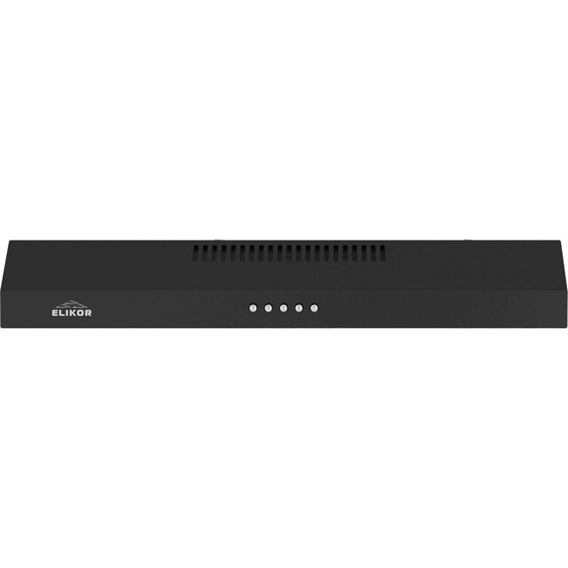 Вытяжка козырьковая Elikor Eco ONE 60 BK, черный 