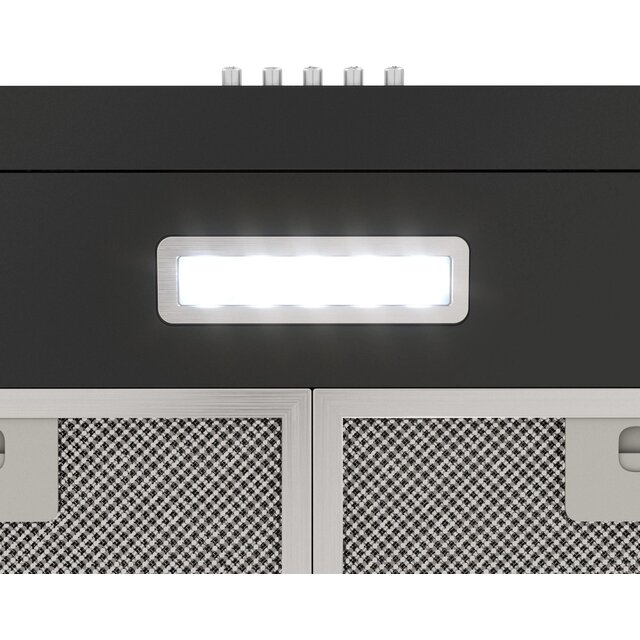 Вытяжка козырьковая Elikor Eco ONE 60 BK, черный 