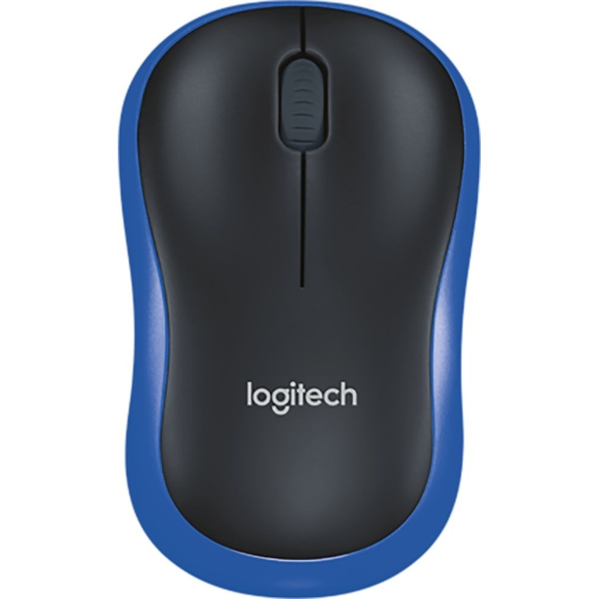 Мышь Logitech M186 (Цвет: Blue/Black)