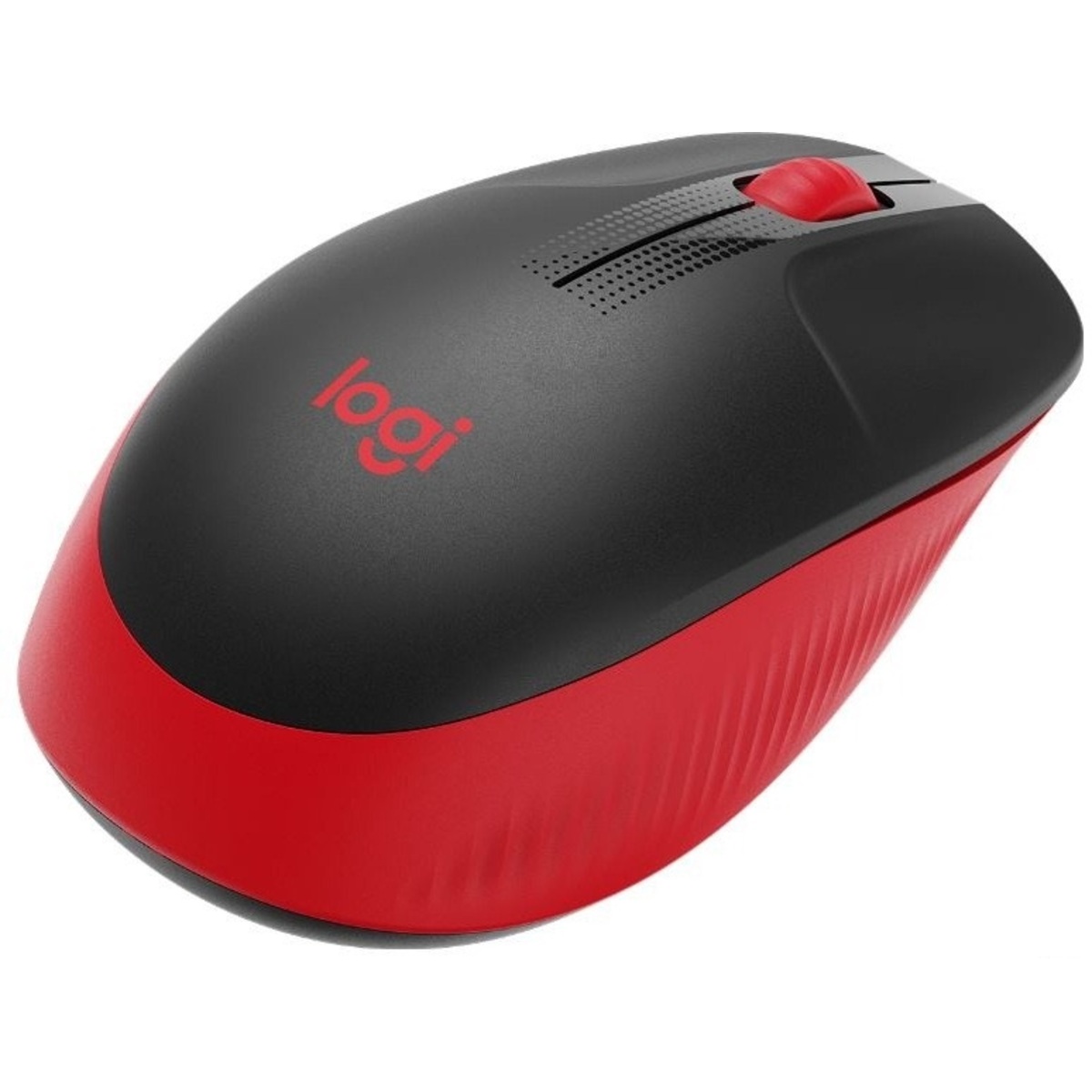 Мышь Logitech M190 (Цвет: Black/Red)