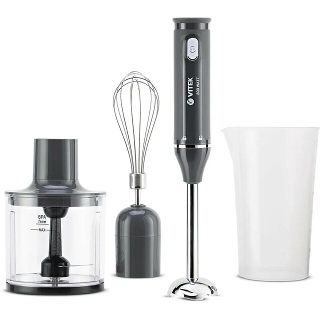 Блендер погружной Vitek VT-8526 (Цвет: Gray) Блендер погружной Vitek VT-8526 (Цвет: Gray)