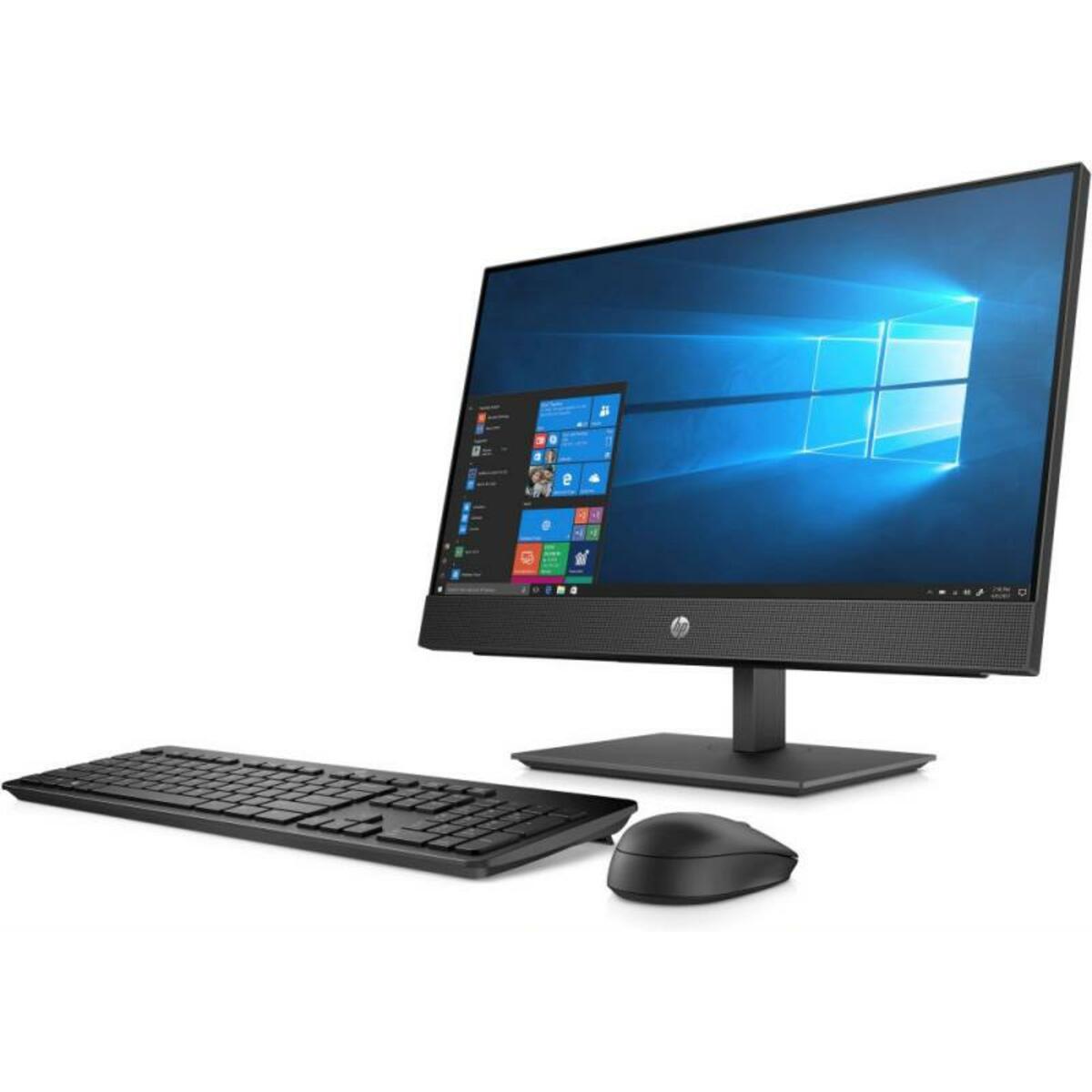 Моноблок HP ProOne 600 G5 21.5 Full HD i5 9500 (3) / 8Gb / SSD256Gb / UHDG 630 / DVDRW / CR / Windows 10 Professional 64 / GbitEth / WiFi / BT / 120W / клавиатура / мышь / Cam / черный 1920x1080