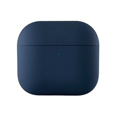 Чехол uBear Super Slim Touch Case для Apple AirPods 3 (Цвет: Dark Blue)
