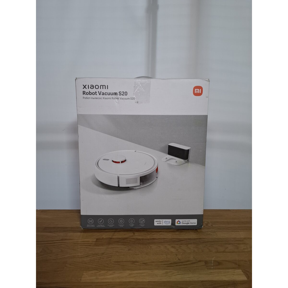 Робот-пылесос Xiaomi Robot Vacuum S20, белый