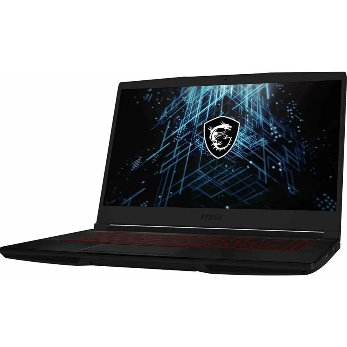 Ноутбук MSI GF63 12HW-005XRU Core i5 12450H 16Gb SSD512Gb Intel Arc A370M 4Gb 15.6 IPS FHD (1920x1080) Free DOS black WiFi BT Cam