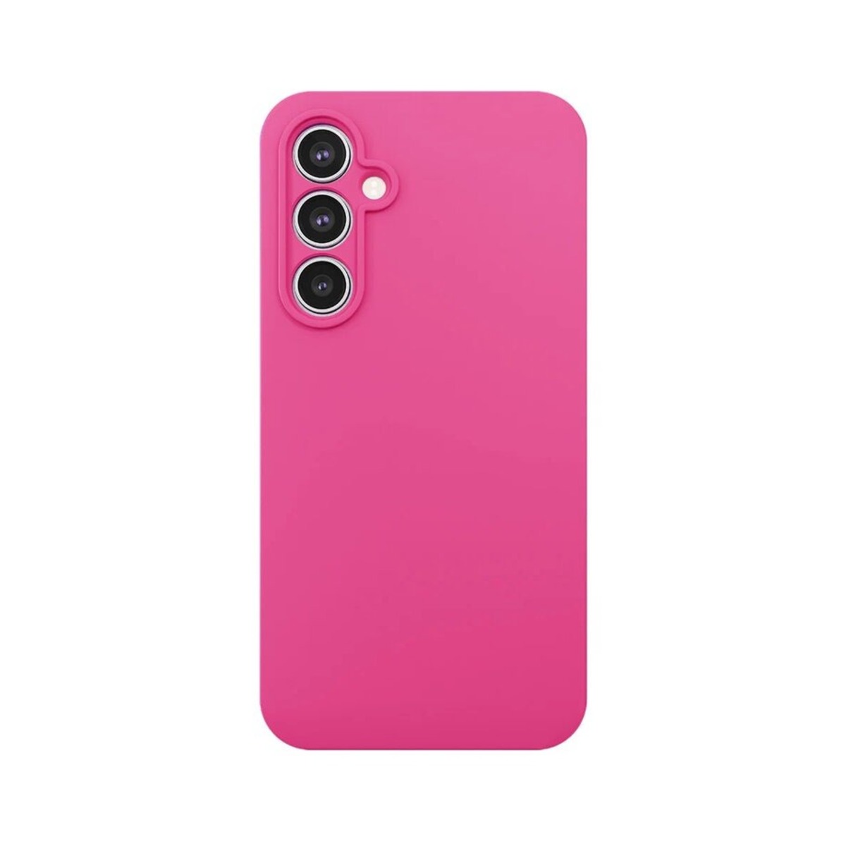 Чехол-накладка VLP Aster Сase для смартфона Samsung Galaxy A35 (Цвет: Neon Pink)