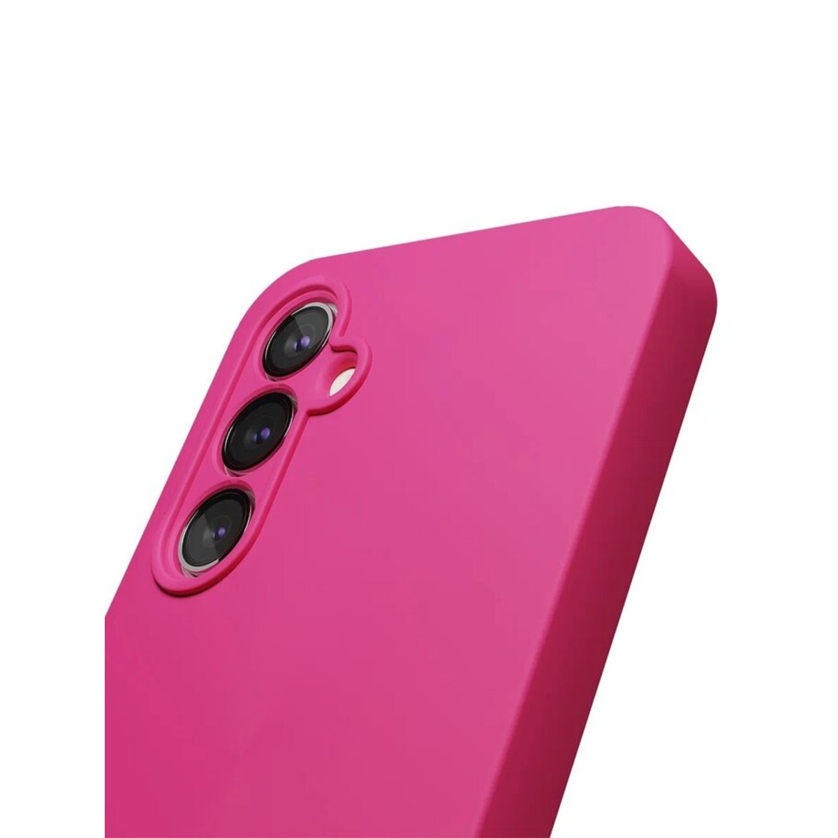 Чехол-накладка VLP Aster Сase для смартфона Samsung Galaxy A35 (Цвет: Neon Pink)