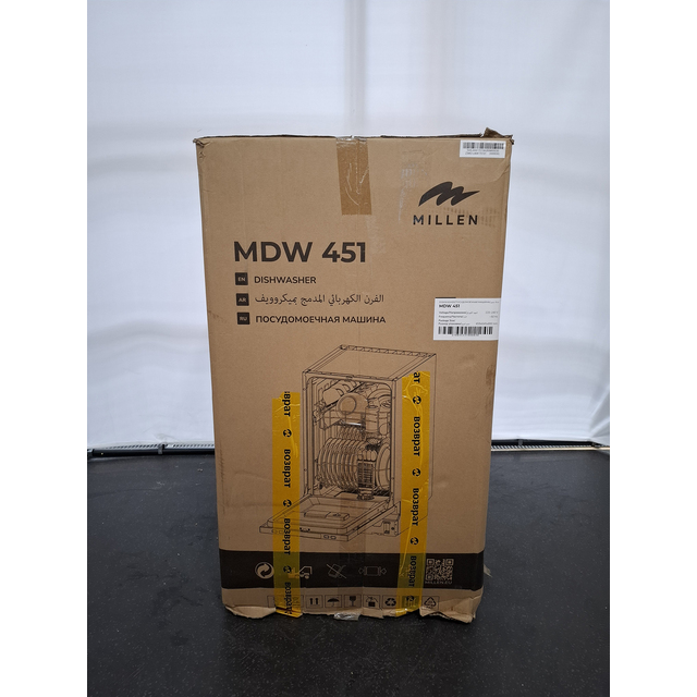Посудомоечная машина MILLEN MDW 451, белый