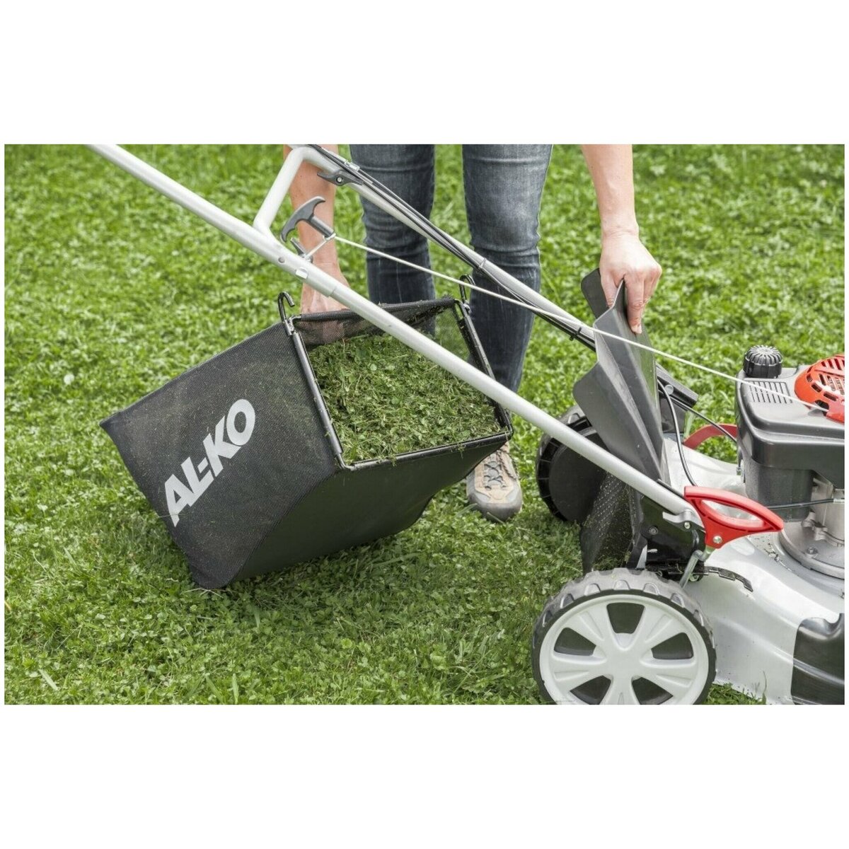 Бензиновая газонокосилка AL-KO 113794 Easy 4.2 P-S (Цвет: Grey)