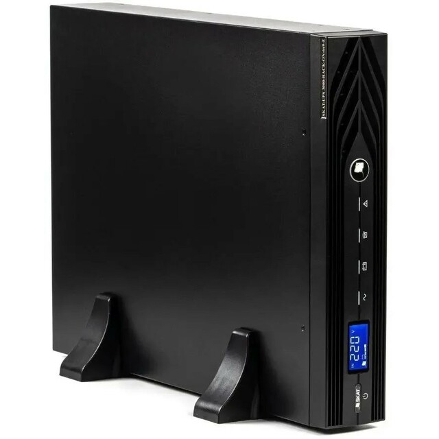 Источник бесперебойного питания Бастион SKAT-UPS 3000-RACK-ON-6x9-E, черный