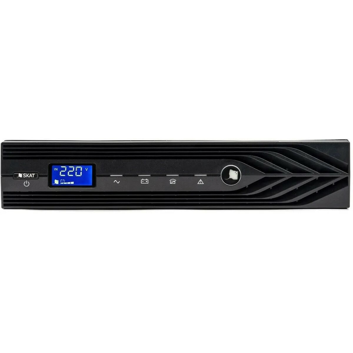 Источник бесперебойного питания Бастион SKAT-UPS 3000-RACK-ON-6x9-E, черный
