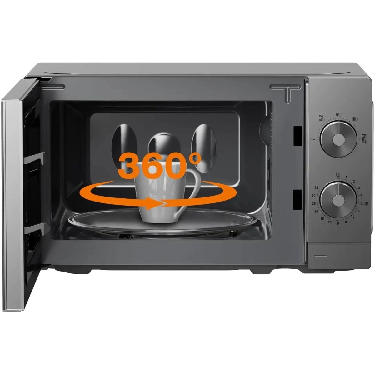 Микроволновая печь Gorenje MO20E1T4 (Цвет: Gray)