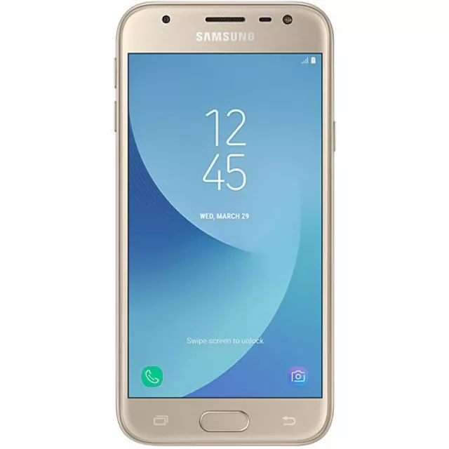 Смартфон Samsung Galaxy J3 (2017) SM-J330F/DS 16Gb (Цвет: Gold)