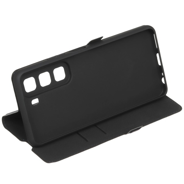 Чехол-книжка Borasco Book Case для смартфона Infinix HOT 50 (Цвет: Синий)