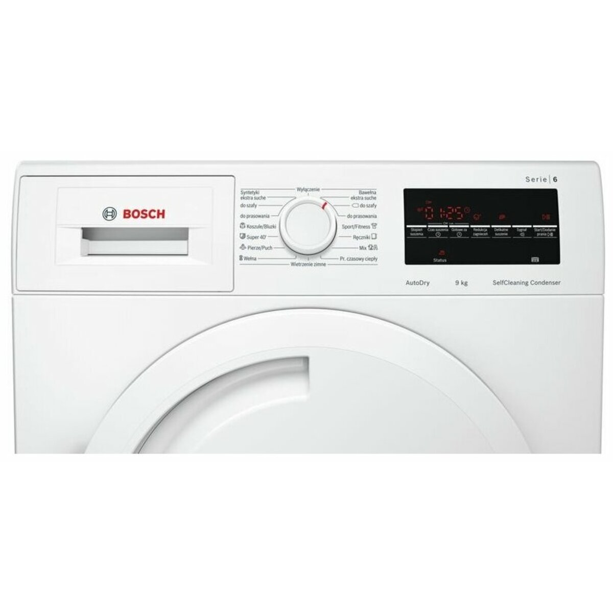 Сушильная машина Bosch WTW85465PL (Цвет: White)