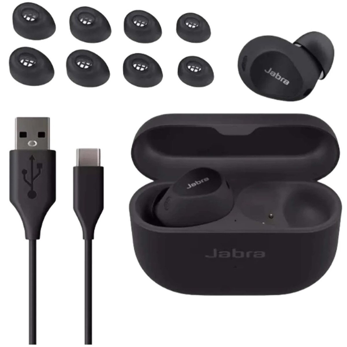 Наушники Jabra Elite 10 (Цвет: Gloss Black)