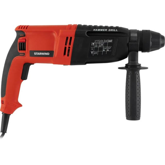 Перфоратор Starwind RH26-900S0 (Цвет: Red/Black)