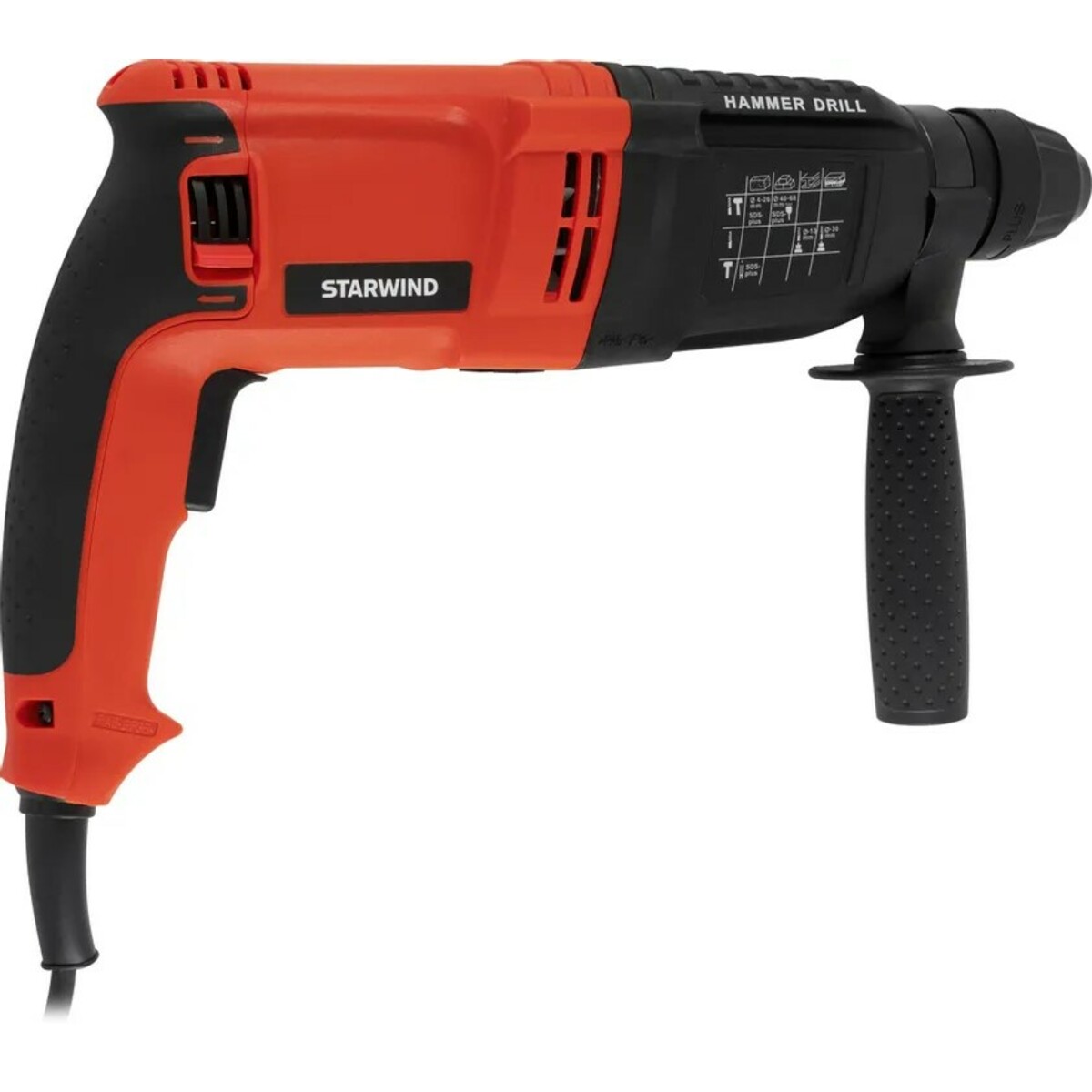 Перфоратор Starwind RH26-900S0 (Цвет: Red/Black)