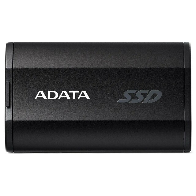 Накопитель SSD A-Data USB-C 500GB SD810-500G-CBK, черный