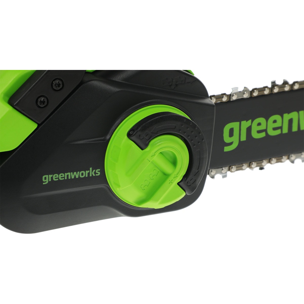 Электрическая цепная пила Greenworks GD24CS30K4 (Цвет: Green)