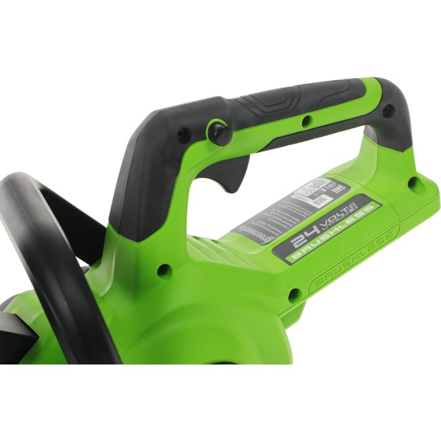 Электрическая цепная пила Greenworks GD24CS30K4 (Цвет: Green) Электрическая цепная пила Greenworks GD24CS30K4 (Цвет: Green)