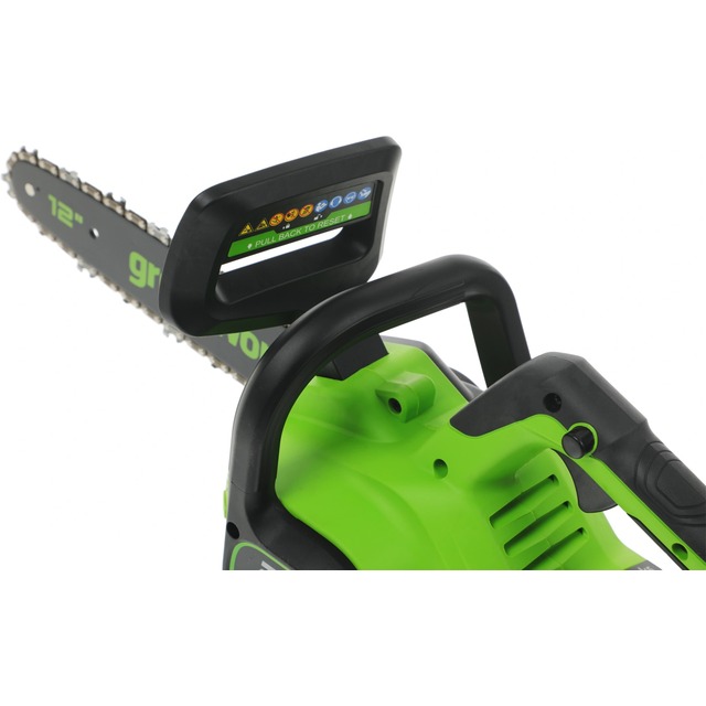 Электрическая цепная пила Greenworks GD24CS30K4 (Цвет: Green) Электрическая цепная пила Greenworks GD24CS30K4 (Цвет: Green)