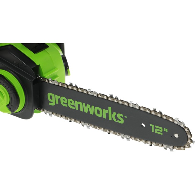 Электрическая цепная пила Greenworks GD24CS30K4 (Цвет: Green) Электрическая цепная пила Greenworks GD24CS30K4 (Цвет: Green)