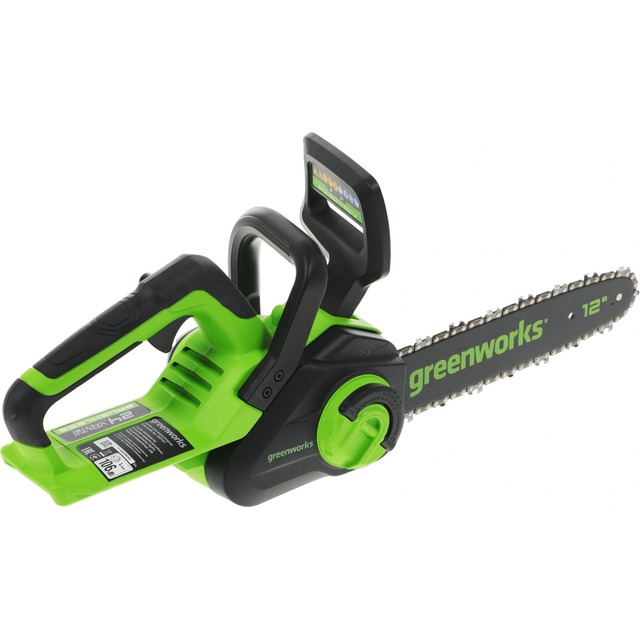Электрическая цепная пила Greenworks GD24CS30K4 (Цвет: Green) Электрическая цепная пила Greenworks GD24CS30K4 (Цвет: Green)