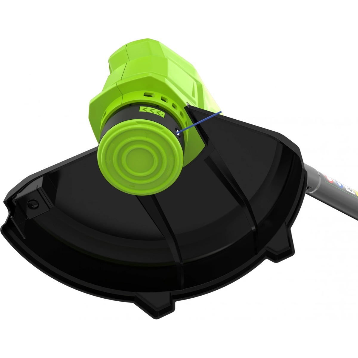 Триммер электрический Greenworks G24LT25K2 (Цвет: Green)