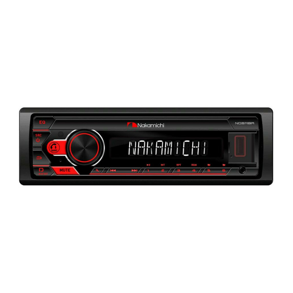 Автомагнитола Nakamichi NQ511BR (Цвет: Black/Red)