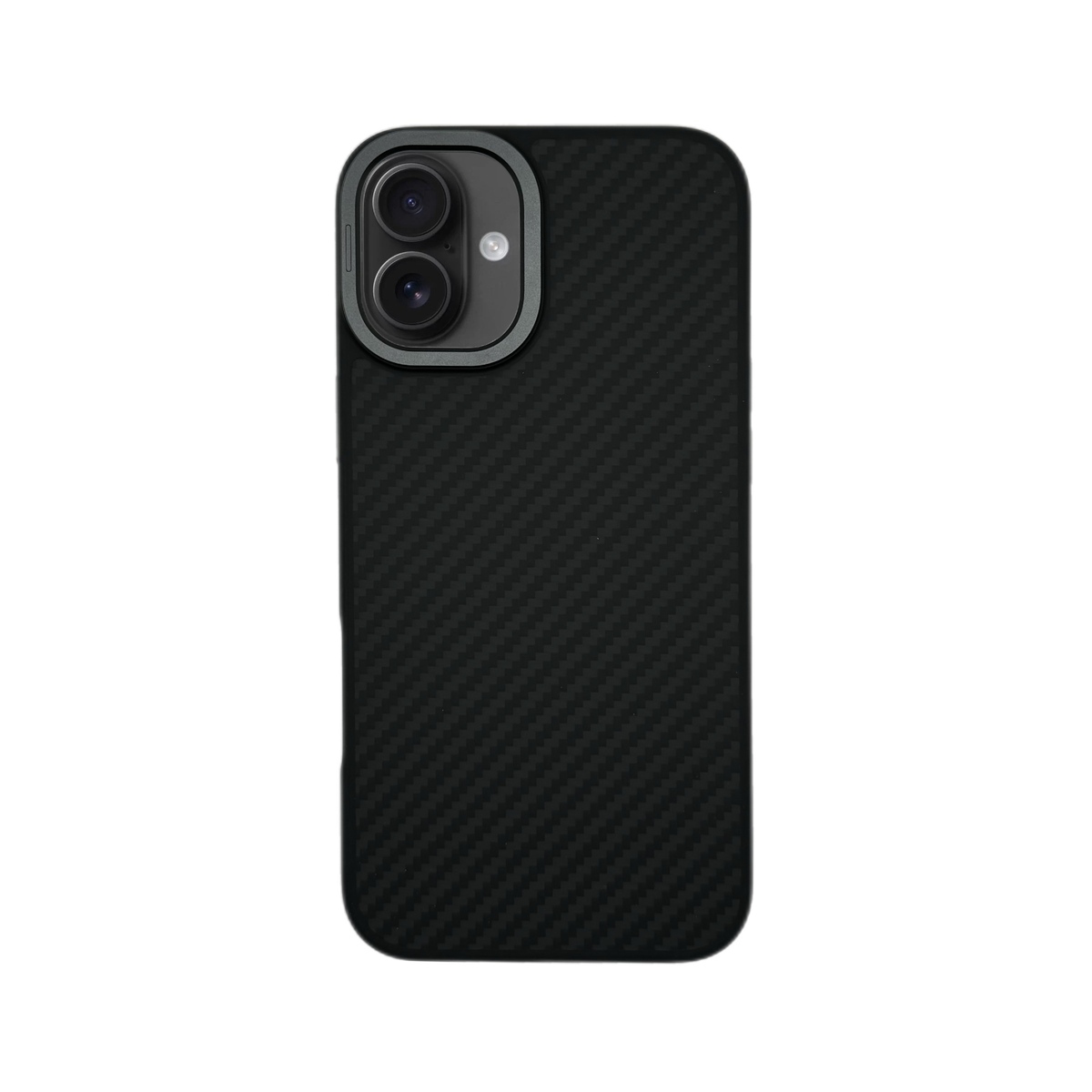 Чехол-накладка Comma Kevlar Series Magnetic Case для iPhone 16 Plus (Цвет: Black)