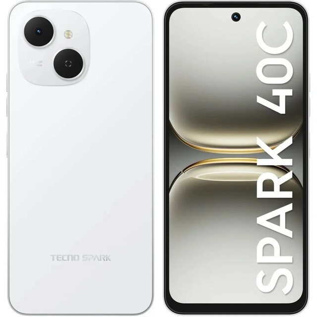 Смартфон Tecno Spark 40C 8 / 256Gb, белый Смартфон Tecno Spark 40C 8 / 256Gb, белый
