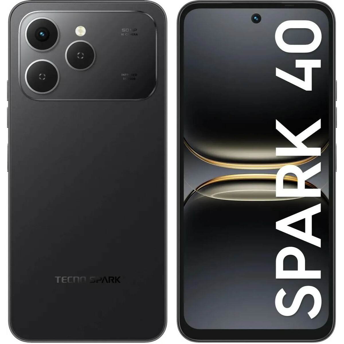 Смартфон Tecno Spark 40 8/256Gb, черный