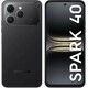 Смартфон Tecno Spark 40 8/256Gb, черный
