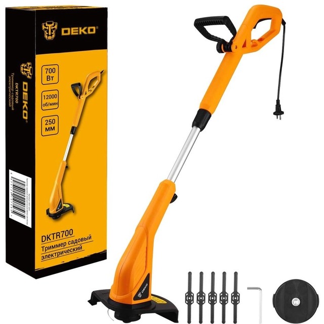Триммер электрический Deko DKTR700 (Цвет: Orange) Триммер электрический Deko DKTR700 (Цвет: Orange)