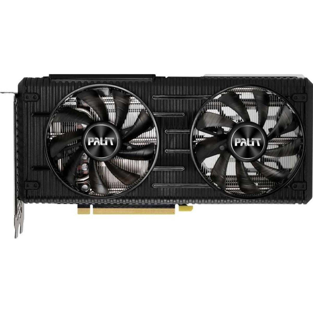 Видеокарта Palit PCI-E PA-RTX3060Ti DUAL OC 8G NVIDIA GeForce RTX 3060Ti 8192Mb 256 GDDR6 1410 / 14000 / HDMIx1 / DPx3 / HDCP Ret lhr