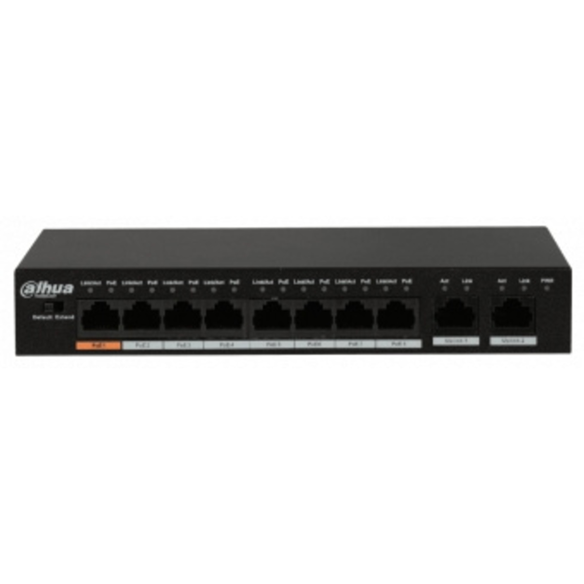 Коммутатор неуправляемый Dahua DH-PFS3010-8ET-96