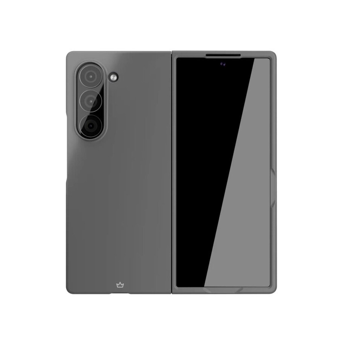 Чехол-накладка VLP Flex Сase для смартфона Samsung Galaxy Z Fold 6 (Цвет: Grey)