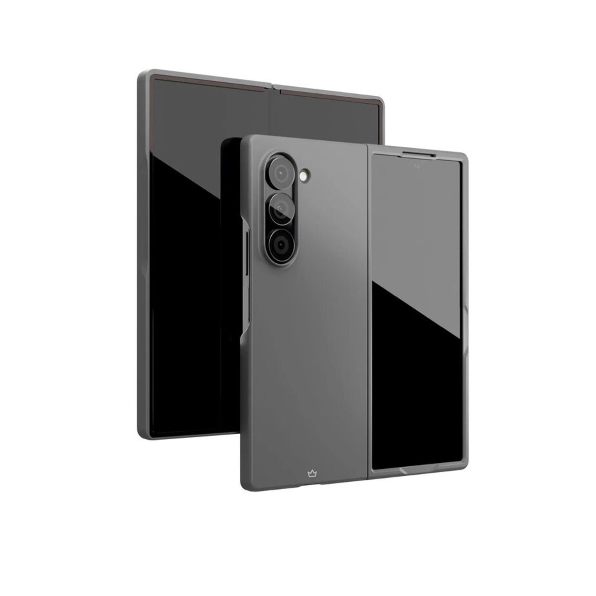 Чехол-накладка VLP Flex Сase для смартфона Samsung Galaxy Z Fold 6 (Цвет: Grey)