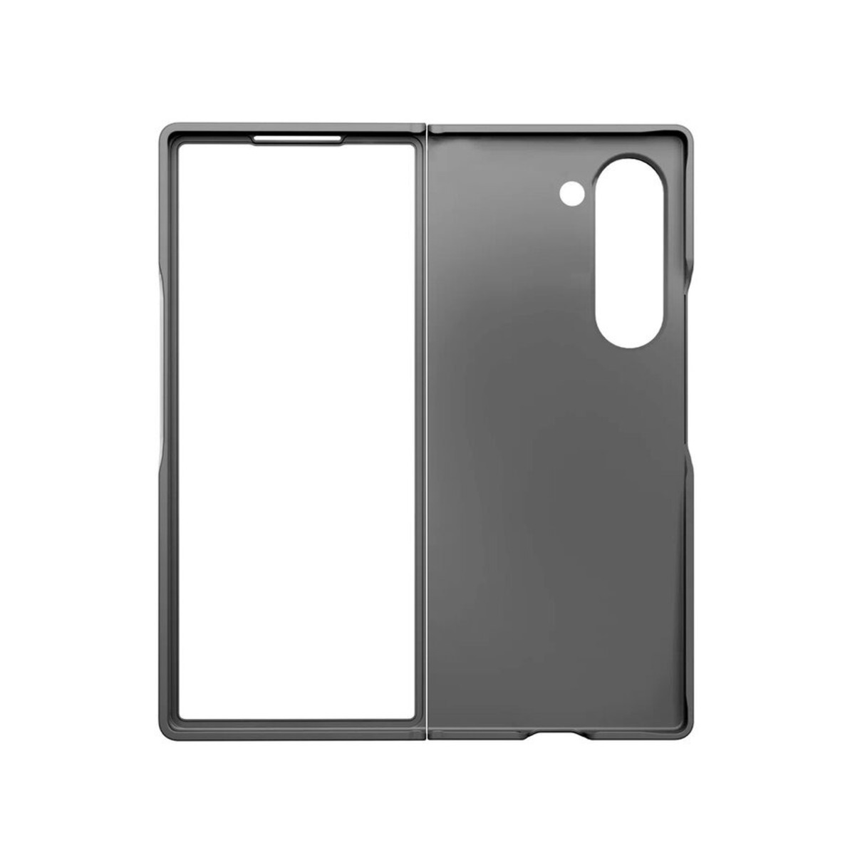 Чехол-накладка VLP Flex Сase для смартфона Samsung Galaxy Z Fold 6 (Цвет: Grey)